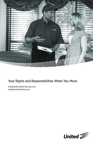 Your Rights And Responsibilities When You Move - United Van Lines