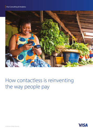 How Contactless Is Reinventing The Way People Pay - Visa