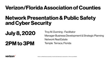 Verizon/Florida Association Of Counties - Flicg 