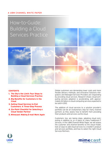 How-to-Guide: Building A Cloud Services Practice