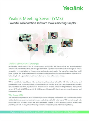 Yealink Meeting Server Flyer-EN-V2