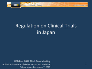 Regulation On Clinical Trials In Japan - Pmda