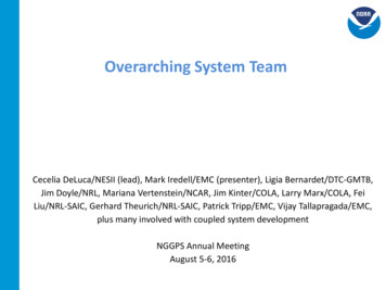 Overarching System Team - National Weather Service