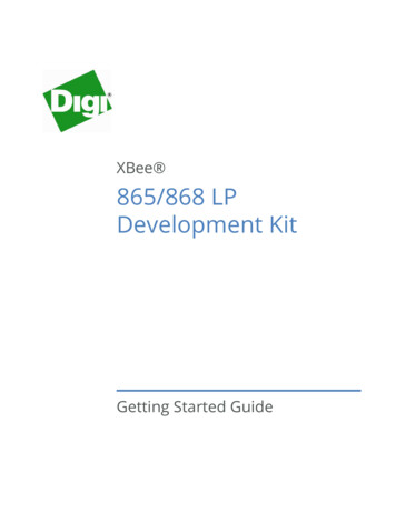 XBee 865/868 LP Development Kit