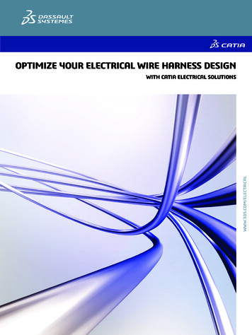 OPTIMIZE YOUR ELECTRICAL WIRE HARNESS DESIGN - Visiativ