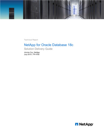 Solution Delivery Guide - NetApp: The Global Leader In Hybrid Cloud .