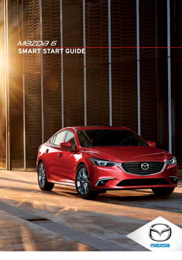 2016 Mazda6 Smart Start Guide - Mazda USA Official Site