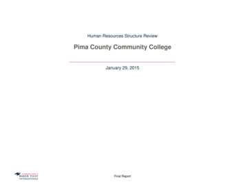 Pima County Community College - TownNews