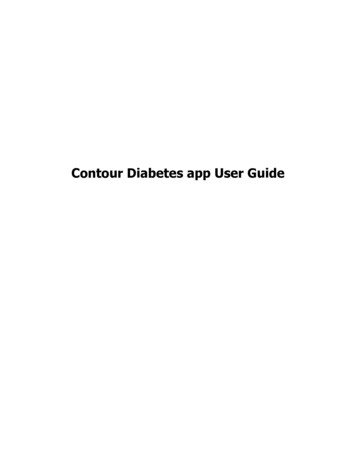 Contour Diabetes App User Guide
