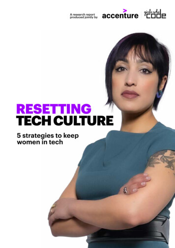 Resetting Tech Culture Accenture
