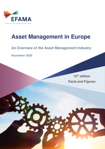 Asset Management In Europe - EFAMA