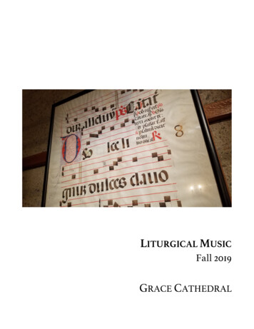 Brochure 2019-1 Fall - Grace Cathedral