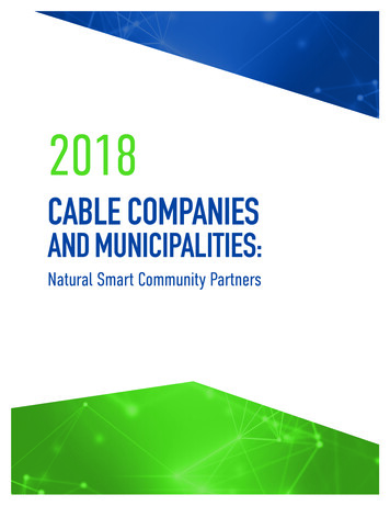Cable Companies And Municipalities - Ncta