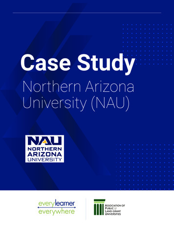 Case Study - Northern Arizona University (NAU)