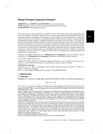 Robust Principal Component Analysis? - Columbia University