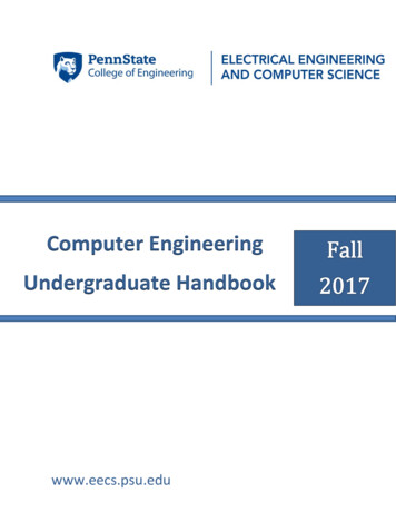 Computer Engineering Undergraduate Handbook - Pennsylvania State University