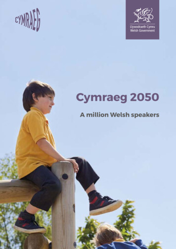 Cymraeg 2050: A Million Welsh Speakers - Welsh Government