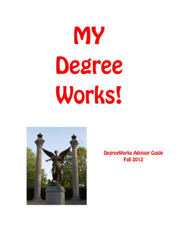 MY Degree Works! - Ball State University