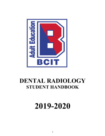 Dental Radiology Handbook2019final