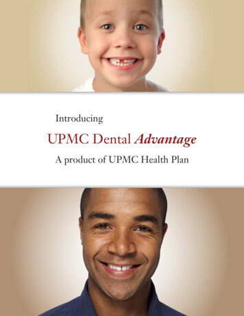 UPMC Dental Advantage