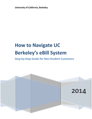 How To Navigate UC Berkeley's EBill System