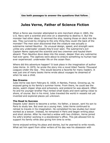 Jules Verne, Father Of Science Fiction - Atlanta Public Schools