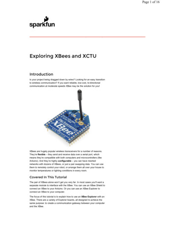 Exploring XBees And XCTU