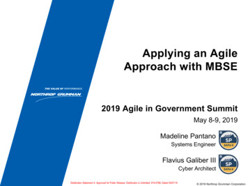 Applying An Agile Approach With MBSE