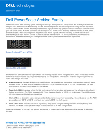 Dell PowerScale Archive Family
