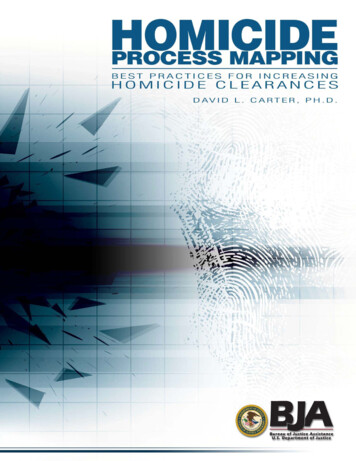Homicide Process Mapping: Best Practices For Increasing . - Microsoft