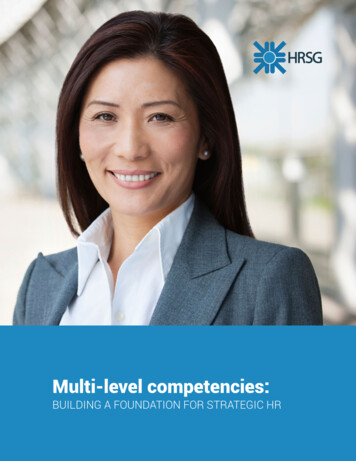 Multi-level Competencies - TalentGuard