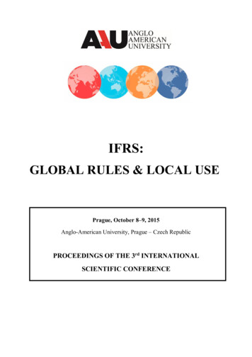 IFRS - Anglo-American University