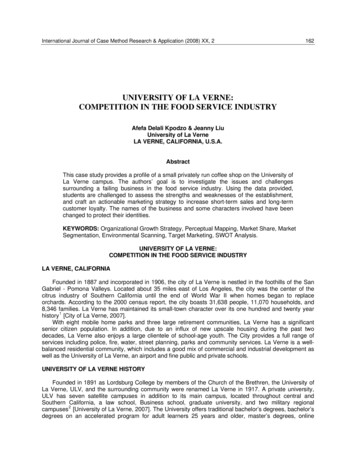 University Of La Verne: Caf X - WACRA