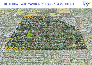Local Area Traffic Management Plan - Zone 2 - Parkside