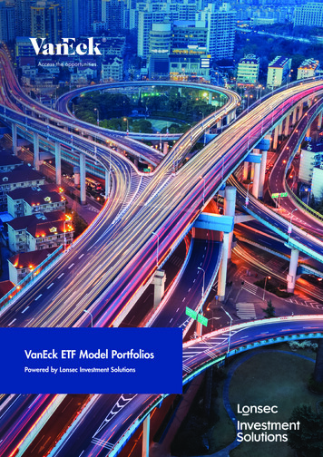 VanEck ETF Model Portfolios