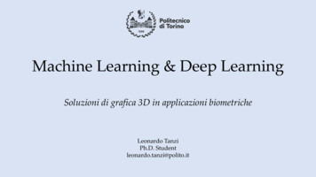 Machine Learning & Deep Learning