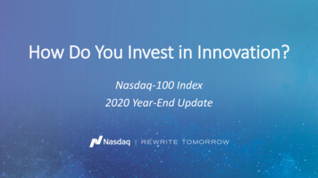 How Do You Invest In Innovation? - Nasdaq