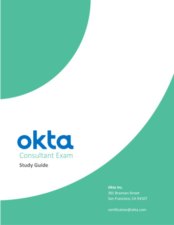 Consultant Exam - Okta