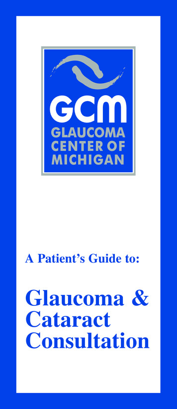 Glaucoma & Cataract Consultation