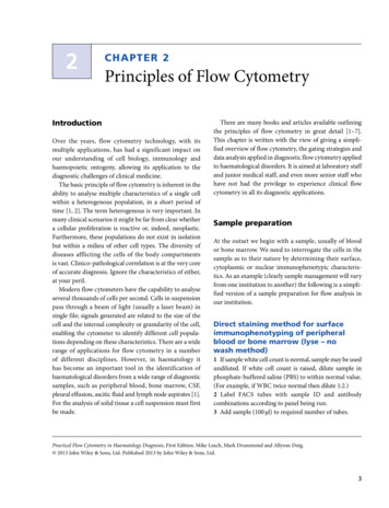 2 CHAPTER 2 Principles Of Flow Cytometry - Hematology.dk
