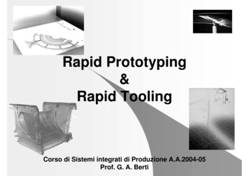 Rapid Prototyping Rapid Tooling - دانشگاه صنعتی اصفهان