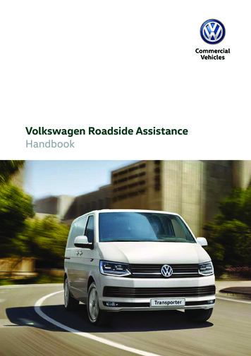 Volkswagen Roadside Assistance Handbook