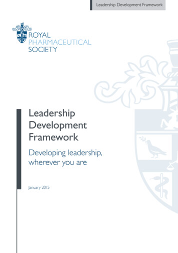 Leadership Development Framework - RPS