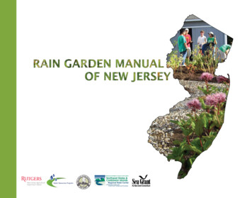 20101021 NJ Rain Garden Manual - Maine.gov