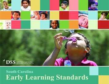 South Carolina Early Learning Standards