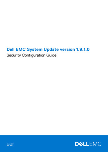 Dell EMC System Update Version 1.9.1
