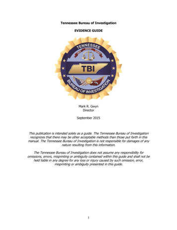 Tennessee Bureau Of Investigation