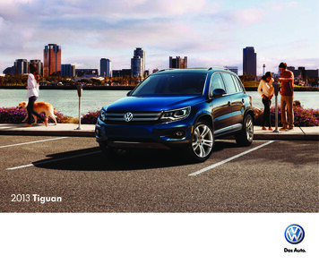 2013 Volkswagen Tiguan - Brochures.dealerinspire 