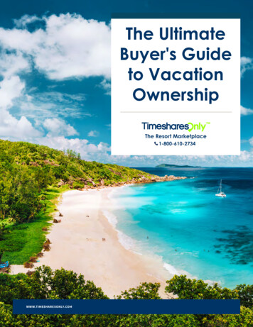 The Ultimate Buyers Guide To Vacation Ownership
