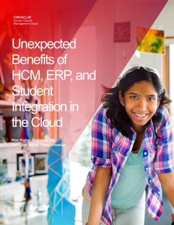 Unexpected Benefits Of HCM, ERP, And Student Integration In